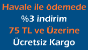 %3 indirim Bedava Ücretsiz Kargo