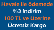 %3 indirim Bedava Ücretsiz Kargo