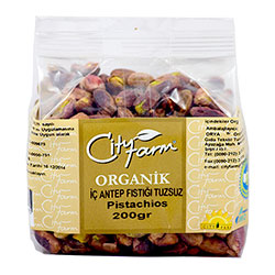 City Farm Organik Antep Fıstığı (Tuzsuz İç) 200gr
