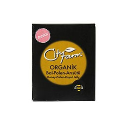 City Farm Organik Bal+Arısütü+Polen Junior 240gr