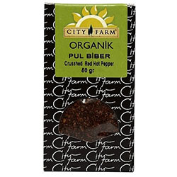 City Farm Organik Acı Pul Biber 50gr