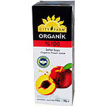 City Farm Organik Şeftali-Elma Suyu 1L (Kutu)