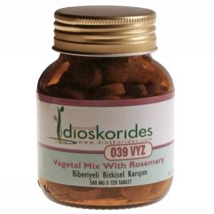 Dioskorides Yorgunluğu Gideren ve Zindelik Veren Bitkisel Tablet 039-VYZ