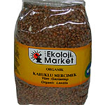 Ekoloji Market Organik Kabuklu Mercimek 500gr