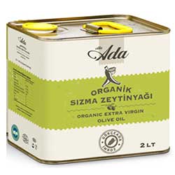 Elta-Ada Organik Sızma Zeytinyağı 2L (teneke)