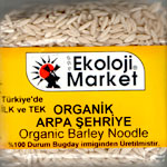 Ekoloji Market Organik Arpa Şehriye 250gr