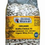 Ekoloji Market Organik Kuru Fasulye (Dermason) 1kg