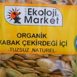 Ekoloji Market Organik Kabak Çekirdeği (Tuzsuz) 250gr