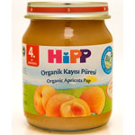 HiPP Organik Kayısı Püresi Kavanoz Maması 125gr