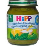 HiPP Organik Patatesli Ispanak Kavanoz Maması 125gr