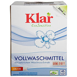 Klar Organik Çamaşır Yıkama Tozu (Waschnuss) 2,475kg