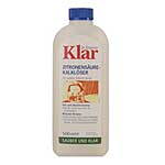Klar Organik Limon Asitli Kireç Çözücü 500ml