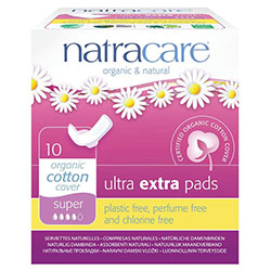 Natracare Organik Ped (Kanatlı, Süper) 12 adet
