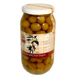 Yerlim Organik Salamura Sofralık Yeşil Zeytin 1000cc (Net:800gr)