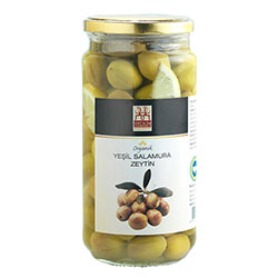 Yerlim Organik Salamura Siyah Zeytin 600gr