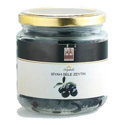 Yerlim Organik Sele Siyah Zeytin 270gr