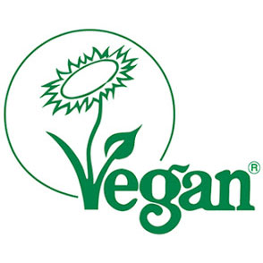 Vegan Society (Hayvansal hammade içermez)