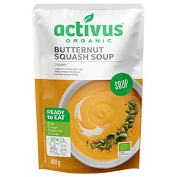 Activus Organik Kremalı Balkabağı Çorbası 400ml