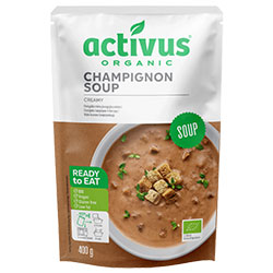 Activus Organik Kremalı Mantar Çorbası 400ml