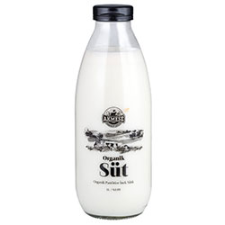 Akmeşe Organic Raw Cow Milk 1L