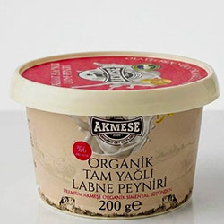Akmeşe Organik Tam Yağlı Labne Peyniri 200g
