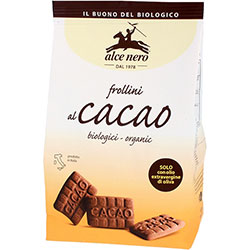 Alce Nero Organic Biscuits Cacao 250g