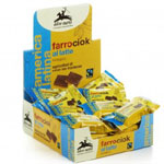 Alce Nero Organic Farro Ciok with Milk Chocolate 24x2x14g  3 Pcs 