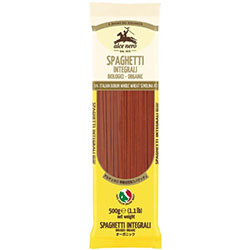 Alce Nero Organic Pasta  Whole Wheat Spaghetti  500g