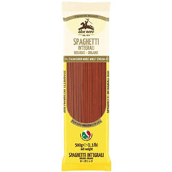 Alce Nero Organic Pasta (Whole Wheat Spaghetti) 500g