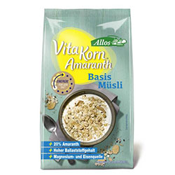 Allos Organic Amaranth Classic Muesli 375g