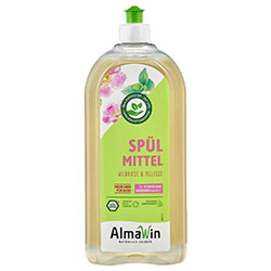 AlmaWin Organik Sıvı Elde Bulaşık Deterjanı  Yabangülü & Melisa  1L