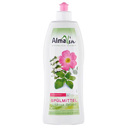 Almawin Organic Dish Washing Liquid  Wild Rose Balm  500ml