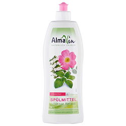 Almawin Organic Dish Washing Liquid (Wild Rose Balm) 500ml