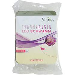 AlmaWin 2 Eco Sponge with Stain Remover Eco Soap 100g