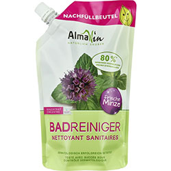 Almawin Organic Bathroom Cleaner  Fresh peppermint  500ml Refill bag