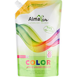 Almawin Organic Liquid Laundry Color Detergent  Lime blossom  1 5L Eco-pack