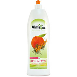 AlmaWin Organic Washing up Liquid (Sea Buckthorn & Mandarin) 1L