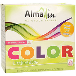 AlmaWin Organic Color Washing Powder  Lime Blossom  1Kg