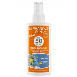 Alphanova Organik Koruyucu Güneş Sütü Sprey SPF 50 Faktör  Çocuk  125g