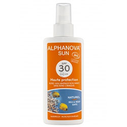 Alphanova Organic Sun Milk Spray SPF 30 125g