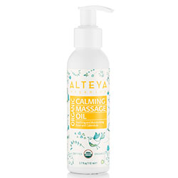 Alteya Organic Calming Massage Oil  Rose and Calendula  110ml