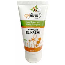 Apifarm Organic Hand Cream With Honey & Propolis 50ml