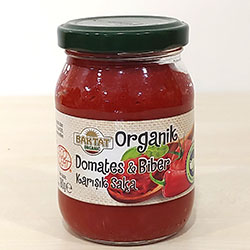 BAKTAT Organik Domates - Biber Karışık Salça 180gr