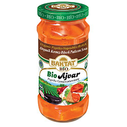 BAKTAT Organik Ajvar  Tatlı  Kahvaltılık Sos  240gr