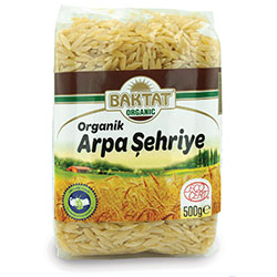 BAKTAT Organik Arpa Şehriye 500gr