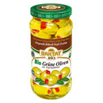 Baktat Organic Green Olive  with Pepper  250g