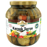 BAKTAT Organik Karışık Turşu 1610 gr