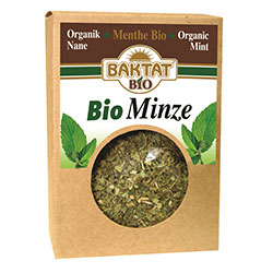 BAKTAT Organic Dried Mint 50g