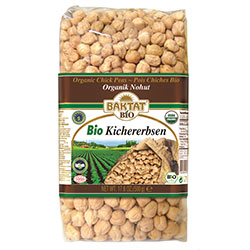 BAKTAT Organic Chick Peas 500g