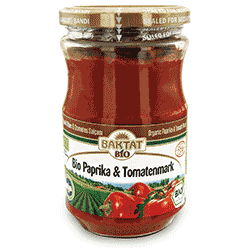 BAKTAT Organic Paprika And Tomato Paste 650g